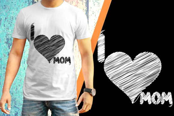 Best Mom Love T-shirt Design: Graphics and Print Templates Review
