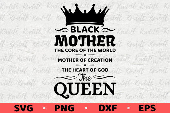 Black Mother Queen Embroidery Review