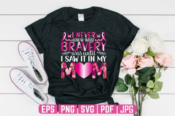 Braver Was Until Cancer T-shirt Design Graphics and Graphic Templates Review