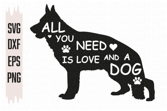 Dog, Dog Mom, German Shepherd Graphics and Illustrations Review