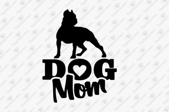 Dog Mom PitBull Owner Graphics and T-Shirt Designs Review