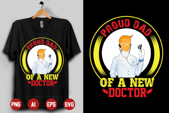 Father T-shirt Design Graphics and Print Templates Review