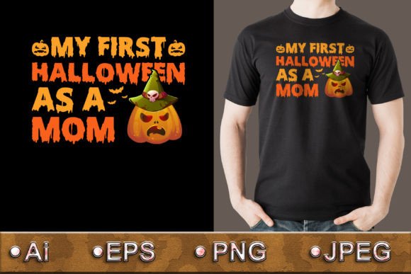 My First Halloween As a Mom - T Shirt Graphics and T-Shirt Designs Review